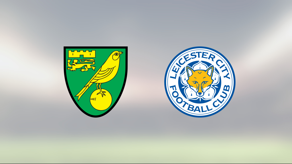 Leicester äntligen segrare igen efter vinst mot Norwich City
