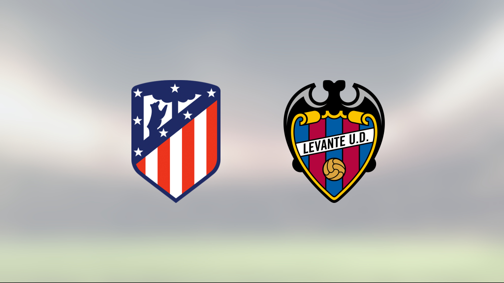 Segerraden förlängd – när Atletico Madrid besegrade Levante