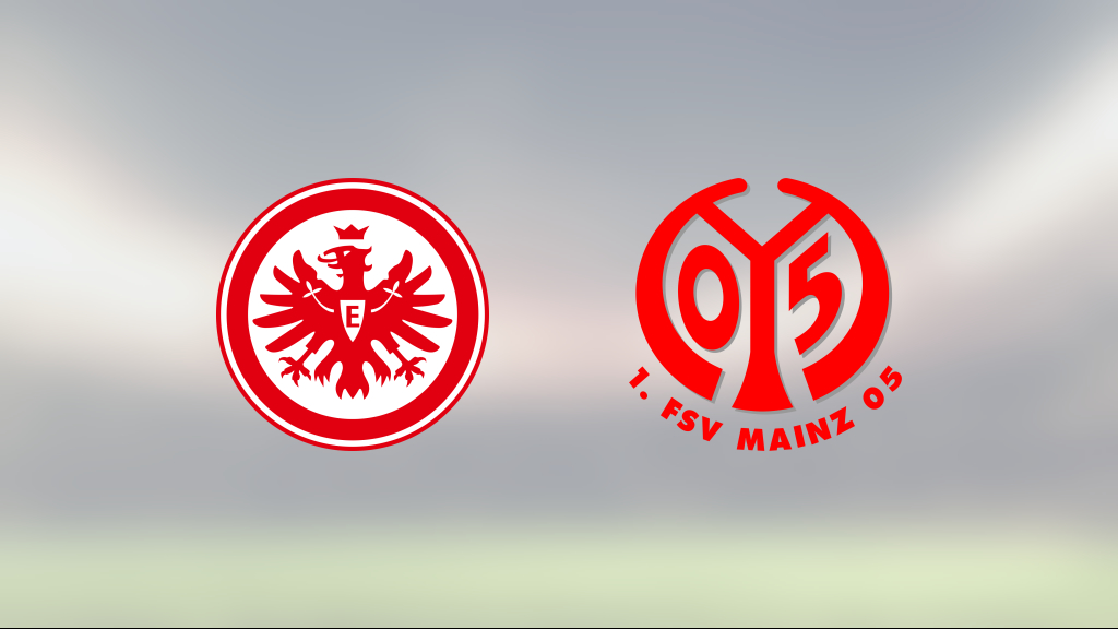 Mainz föll mot Eintracht Frankfurt borta