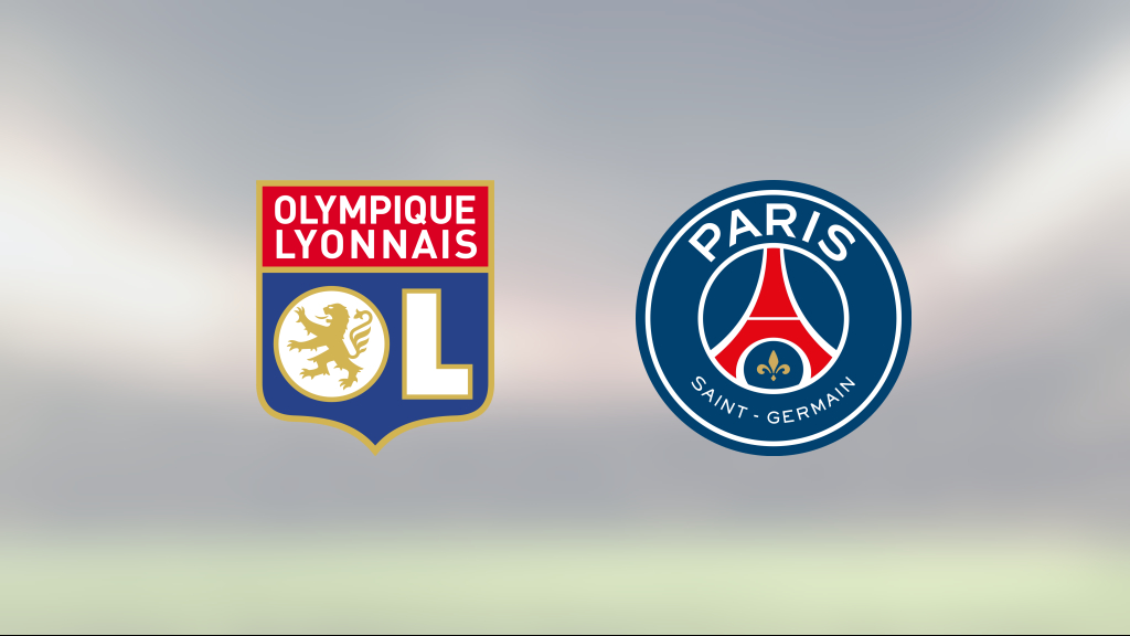 PSG besegrade Lyon och toppar nu tabellen