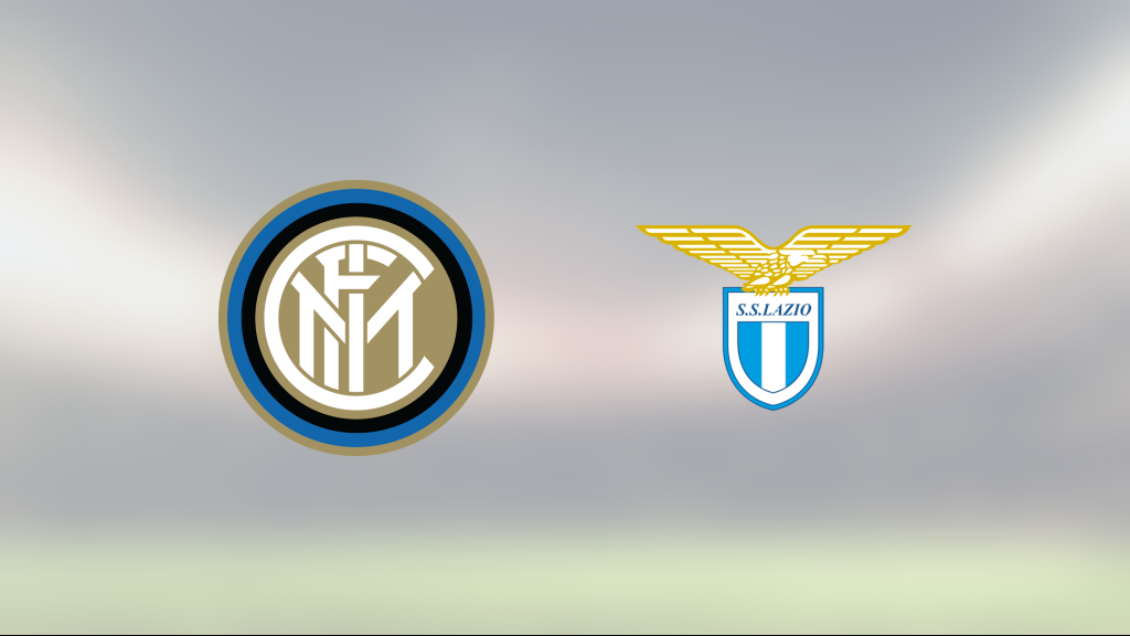 Inter upp i topp efter trepoängare mot Lazio