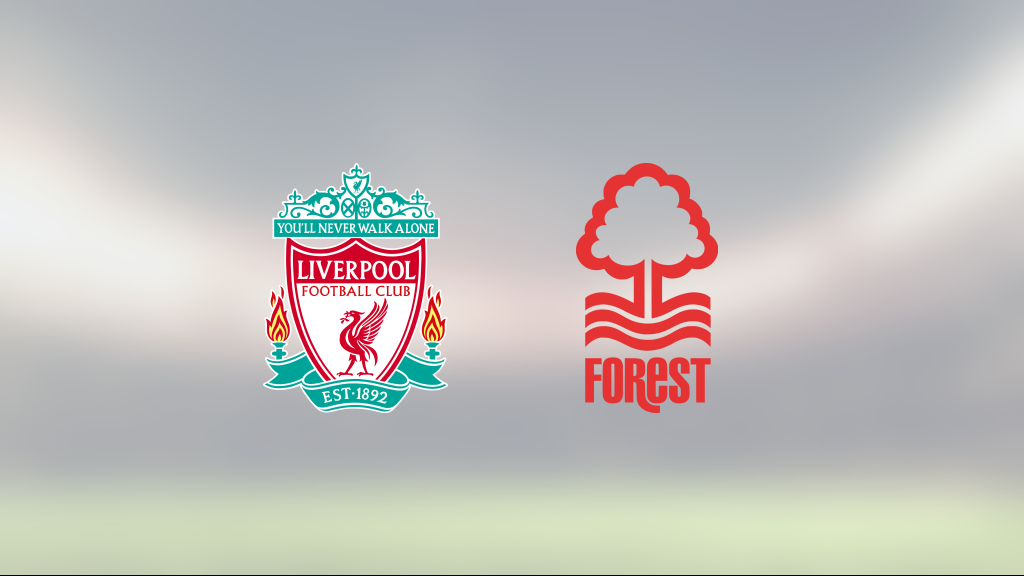 Nottingham Forest vann mot Liverpool på Anfield