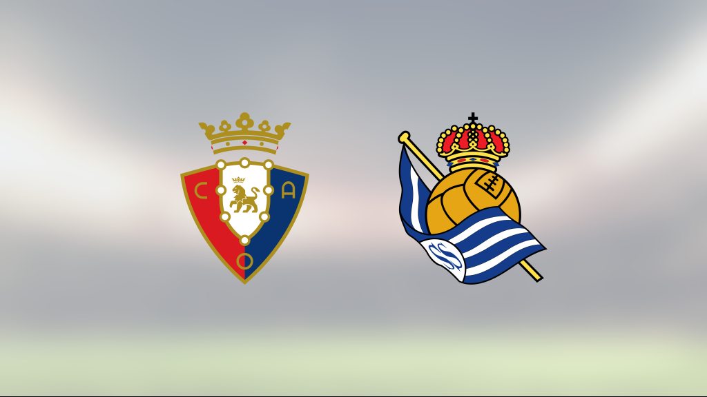 Osasuna tappade ledning och fick se sig besegrat