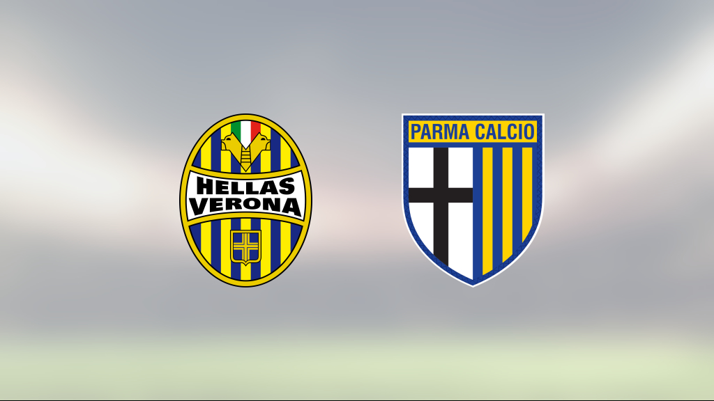 Segerlös svit bröts när Parma vann mot Verona med 2–1
