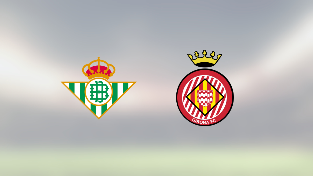Valentin Gomez mål gav poäng för Real Betis mot Girona