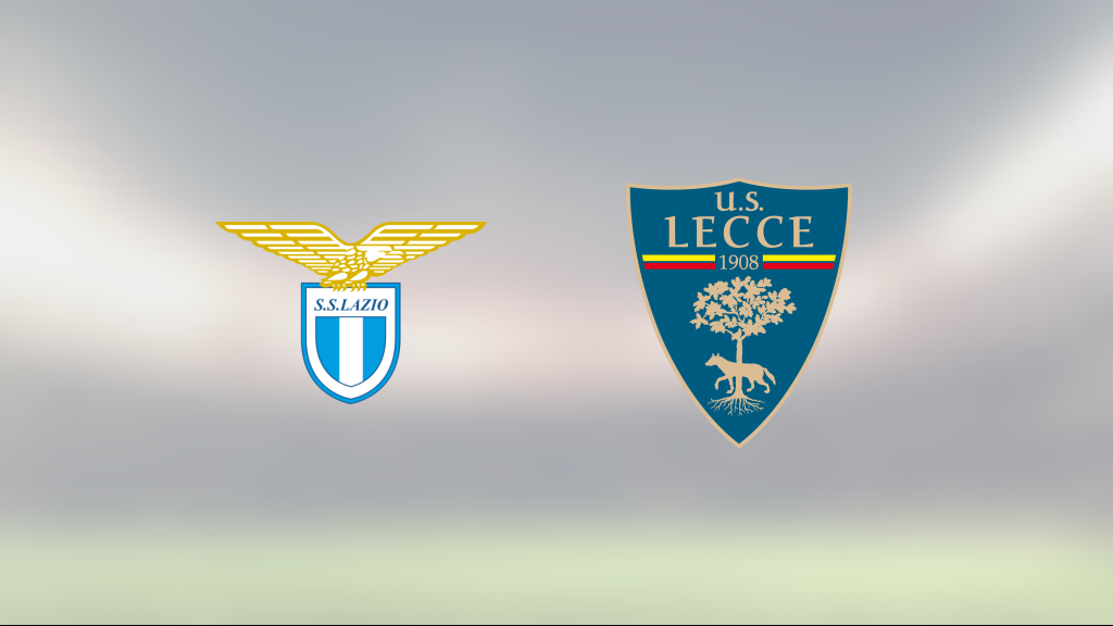 Förlust på bortaplan för Lecce mot Lazio