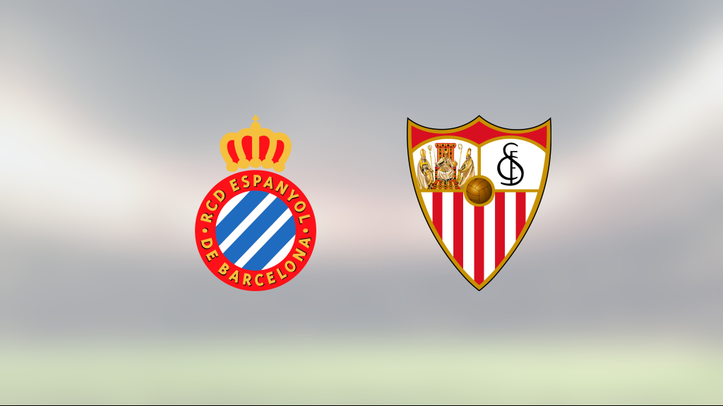 Espanyol avgjorde mot Sevilla efter paus