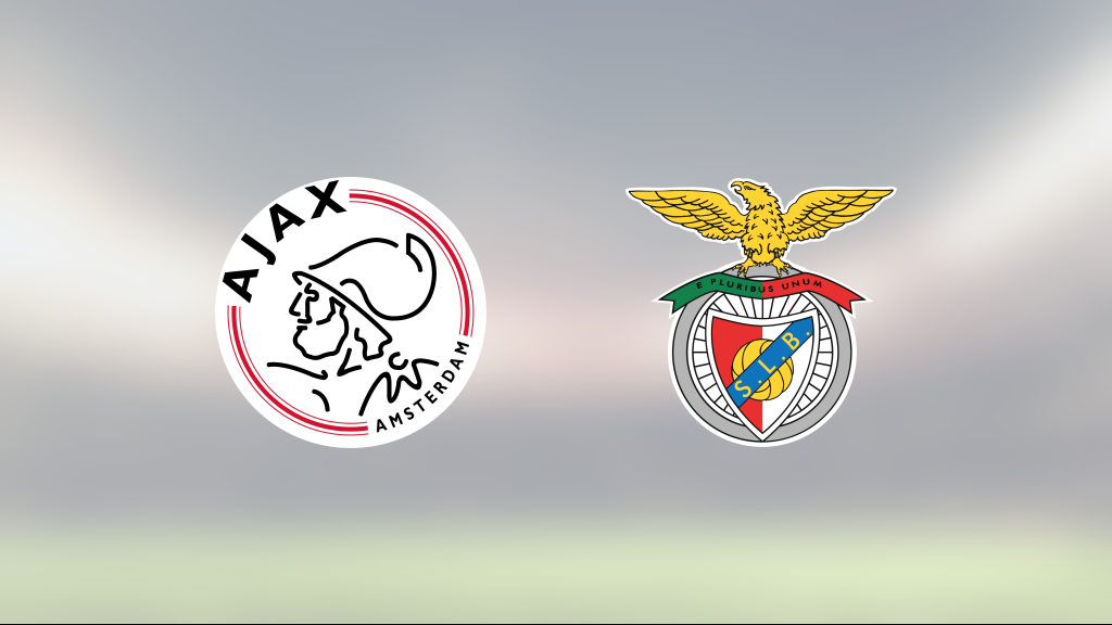 Benfica bröt förlustsviten – vann mot Ajax