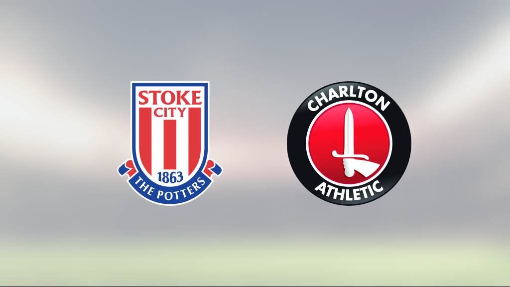 Stoke City tog kommandot från start mot Charlton