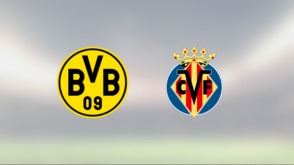Borussia Dortmund vann mot Villarreal efter Serhou Guirassys två mål