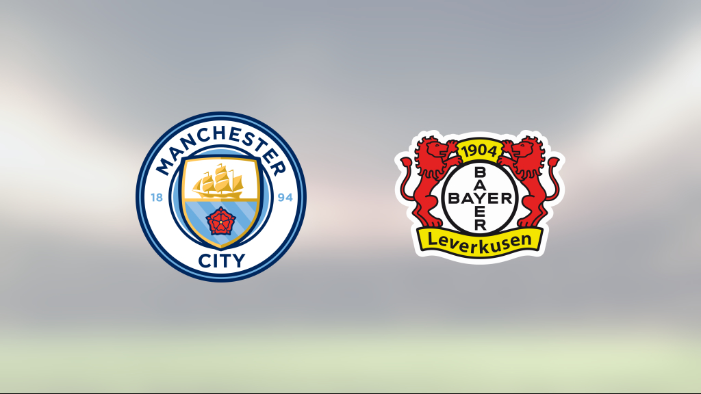 Bayer Leverkusen segrade mot Manchester City på Etihad Stadium