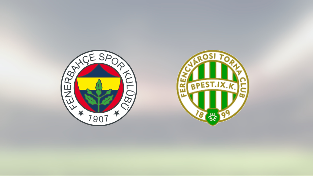Fenerbahce och Ferencvaros delade på poängen