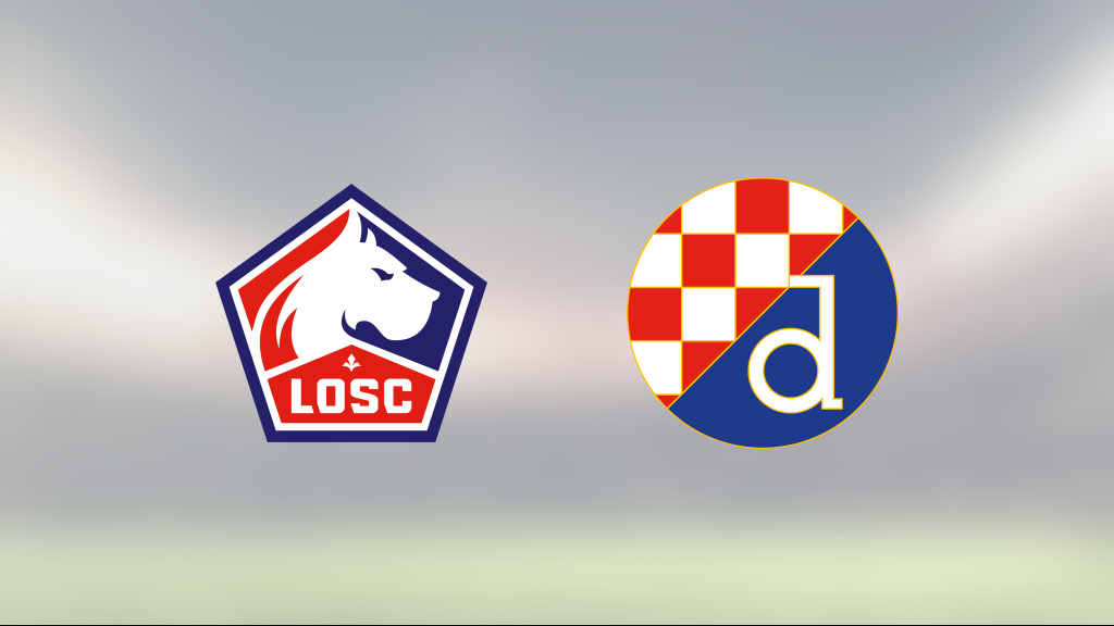 Klar seger för Lille mot Dinamo Zagreb på Stade Pierre Mauroy
