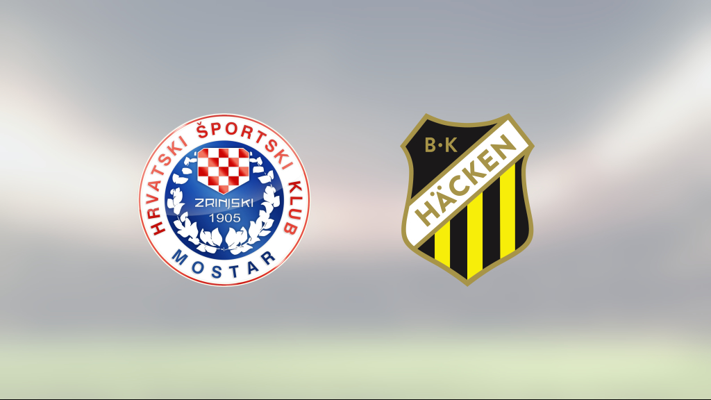 Ledning i halvtid – då tappade Häcken och förlorade