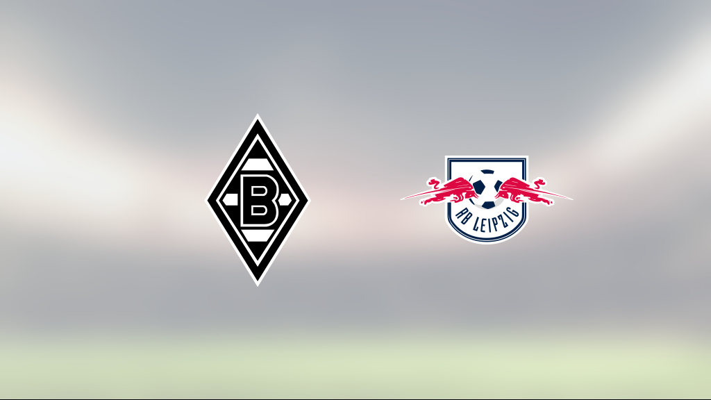 Delad pott när Red Bull Leipzig gästade Mönchengladbach