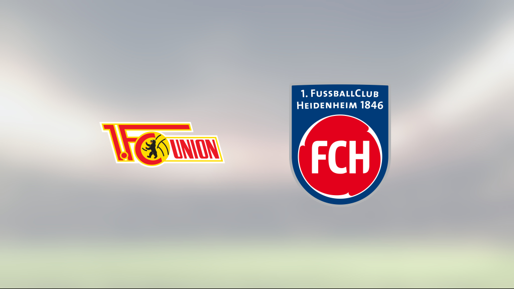 Segerlös svit bruten när Heidenheim vann mot Union Berlin med 2–1