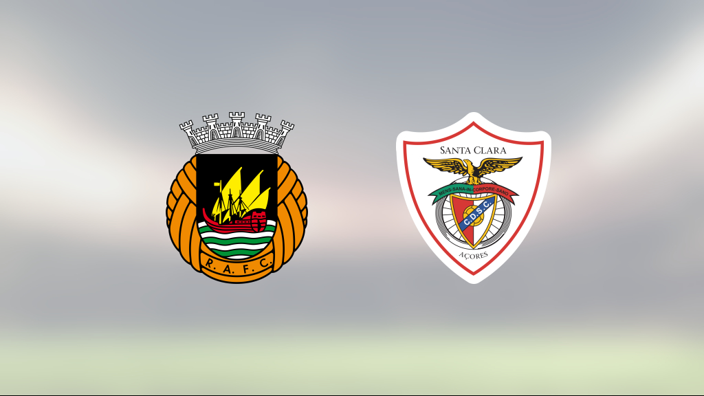 Oavgjort för Rio Ave hemma mot Santa Clara