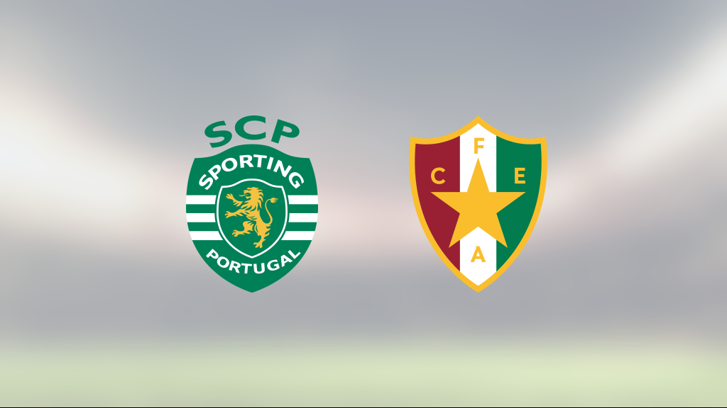 Sporting Lissabons fina svit mot Estrela fortsätter