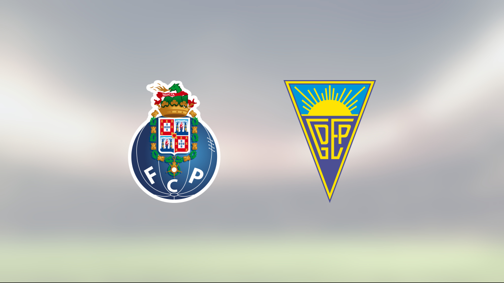 Estoril besegrades på bortaplan av Porto