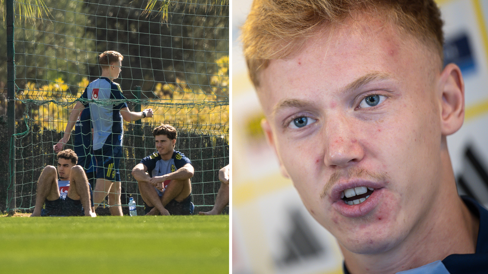 Oroande bilder: Här tvingas Hugo Larsson bryta