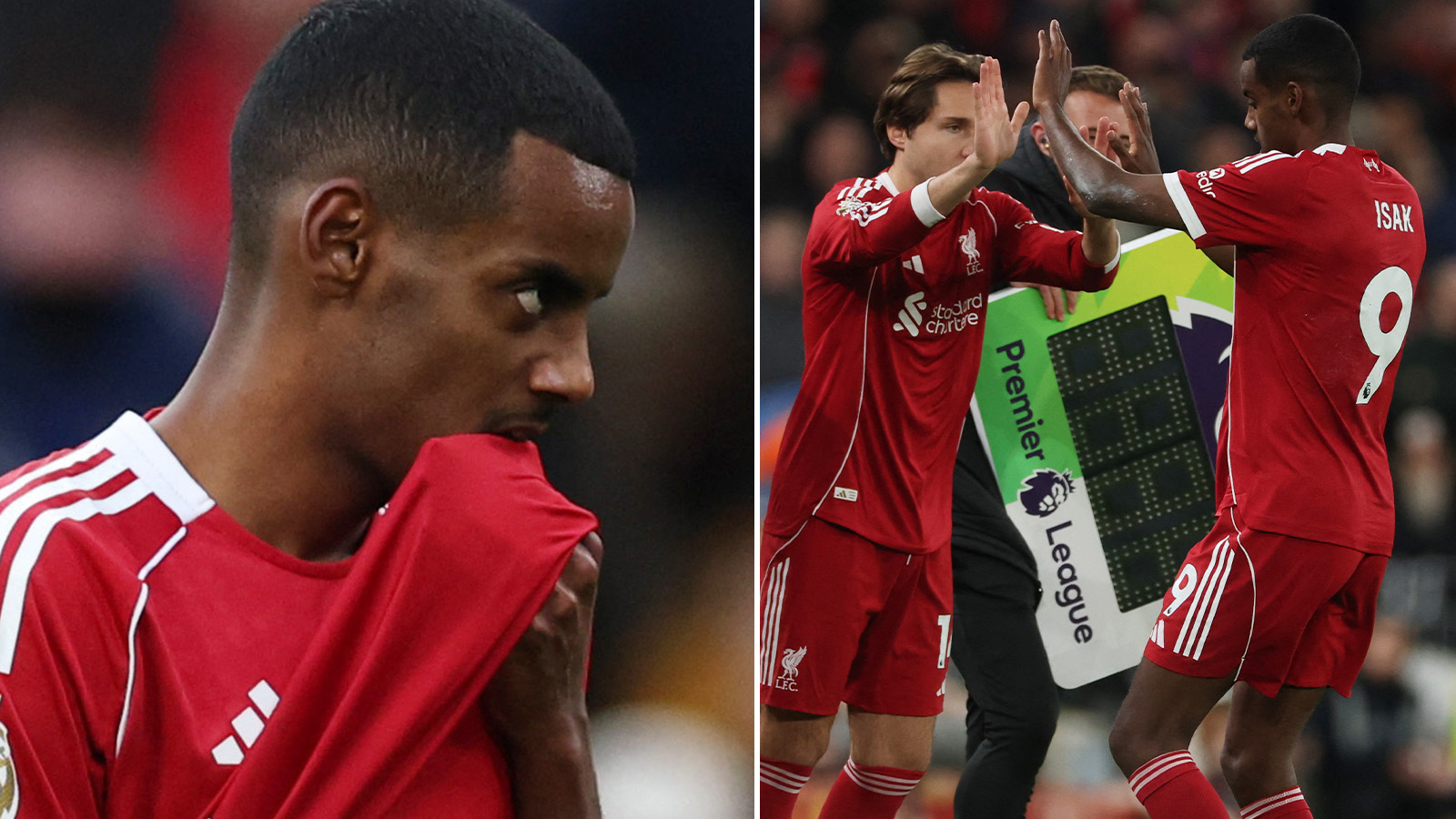JUST NU: Alexander Isak utbytt mållös i Liverpool