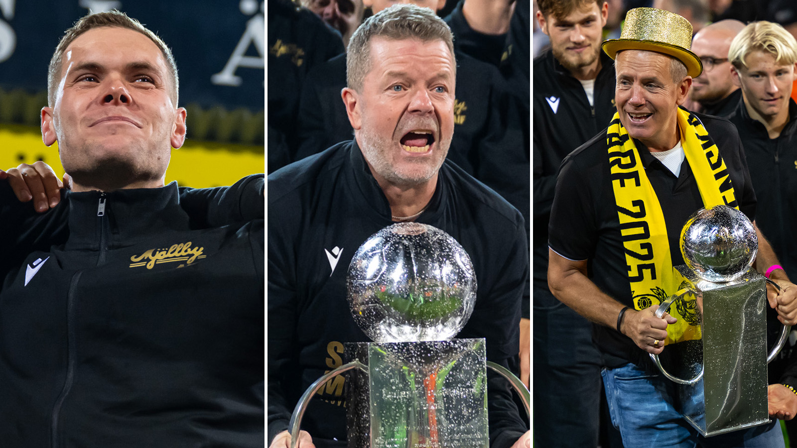 BILDEXTRA: Mjällby lyfter Lennart Johanssons pokal