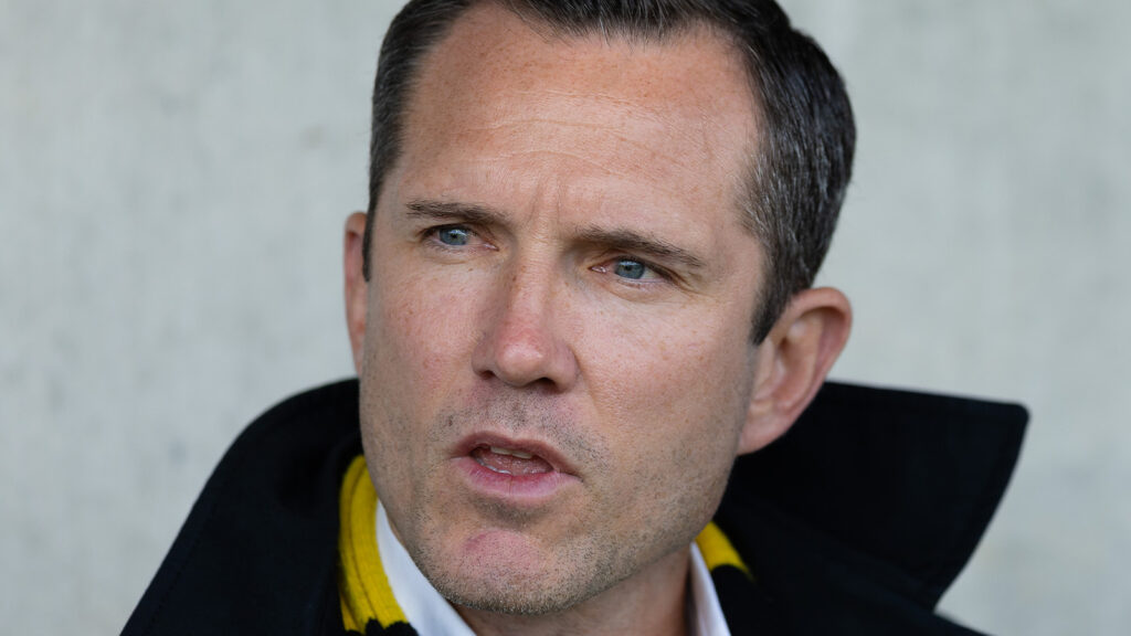 250927 Häckens fotbollschef Martin Ericsson inför fotbollsmatchen i Allsvenskan mellan Häcken och IFK Norrköping den 27 september 2025 i Göteborg.