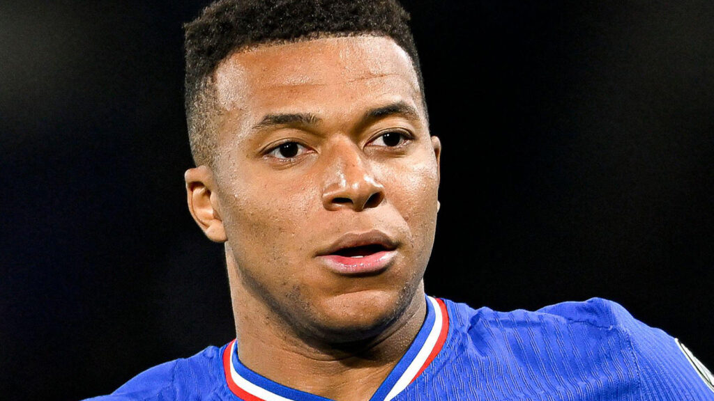 Kylian Mbappé under VM 2026, kval, Grupp D-matchen i fotboll mellan Frankrike och Ukraina den 13 november 2025 på Parc des Princes-stadion i Paris, Frankrike.