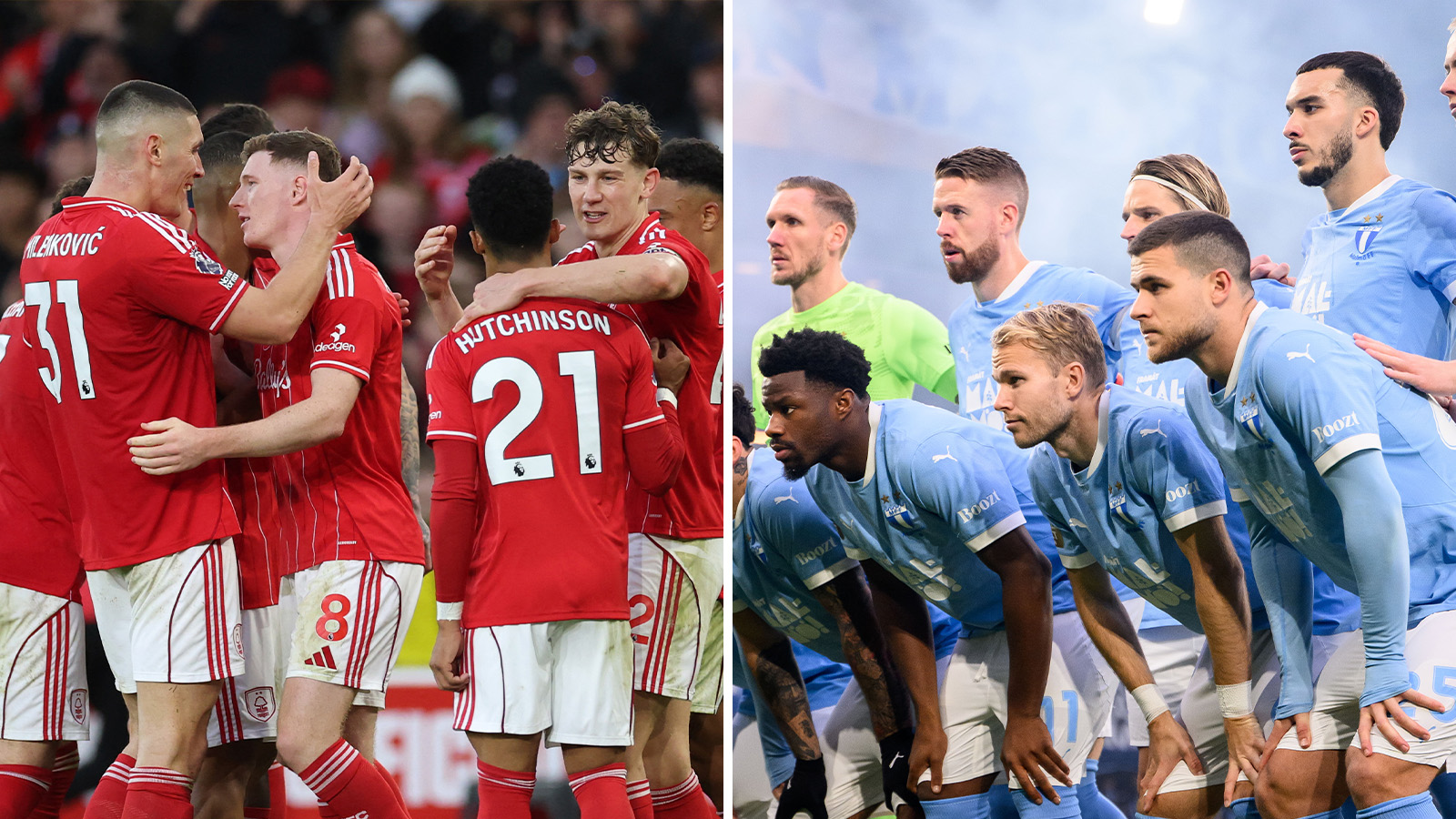 JUST NU: Så ställer Malmö upp borta mot Nottingham Forest