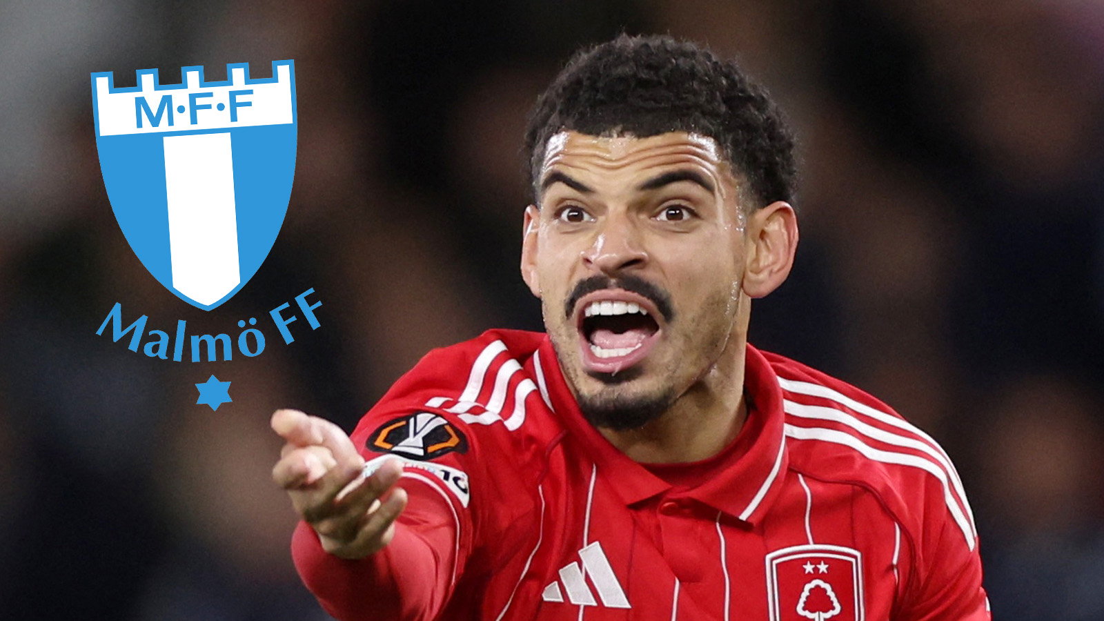 Nottingham-stjärnan skadad – missar MFF-mötet