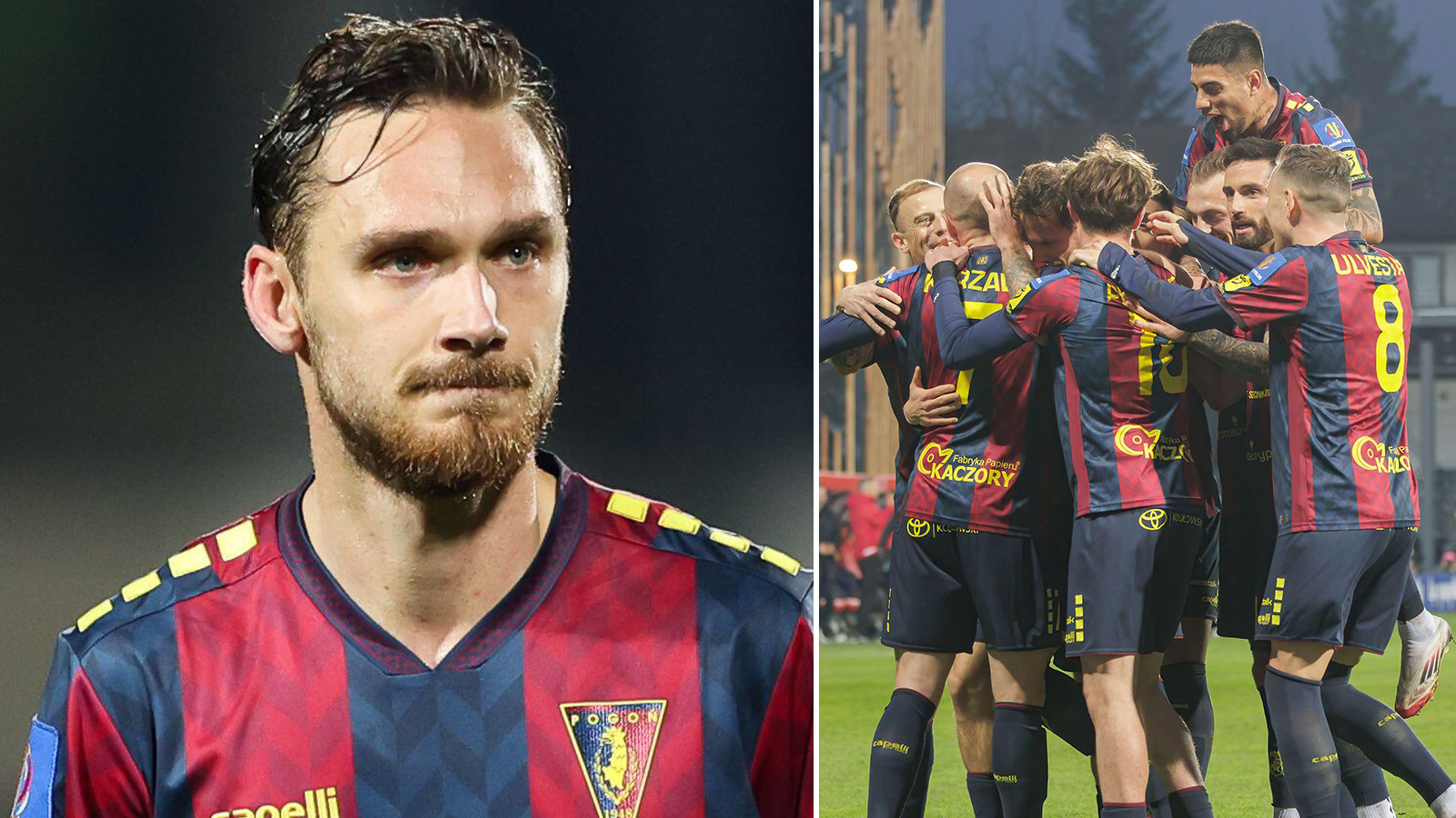 Wahlqvist Egnell med assist i Pogoń Szczecins kross