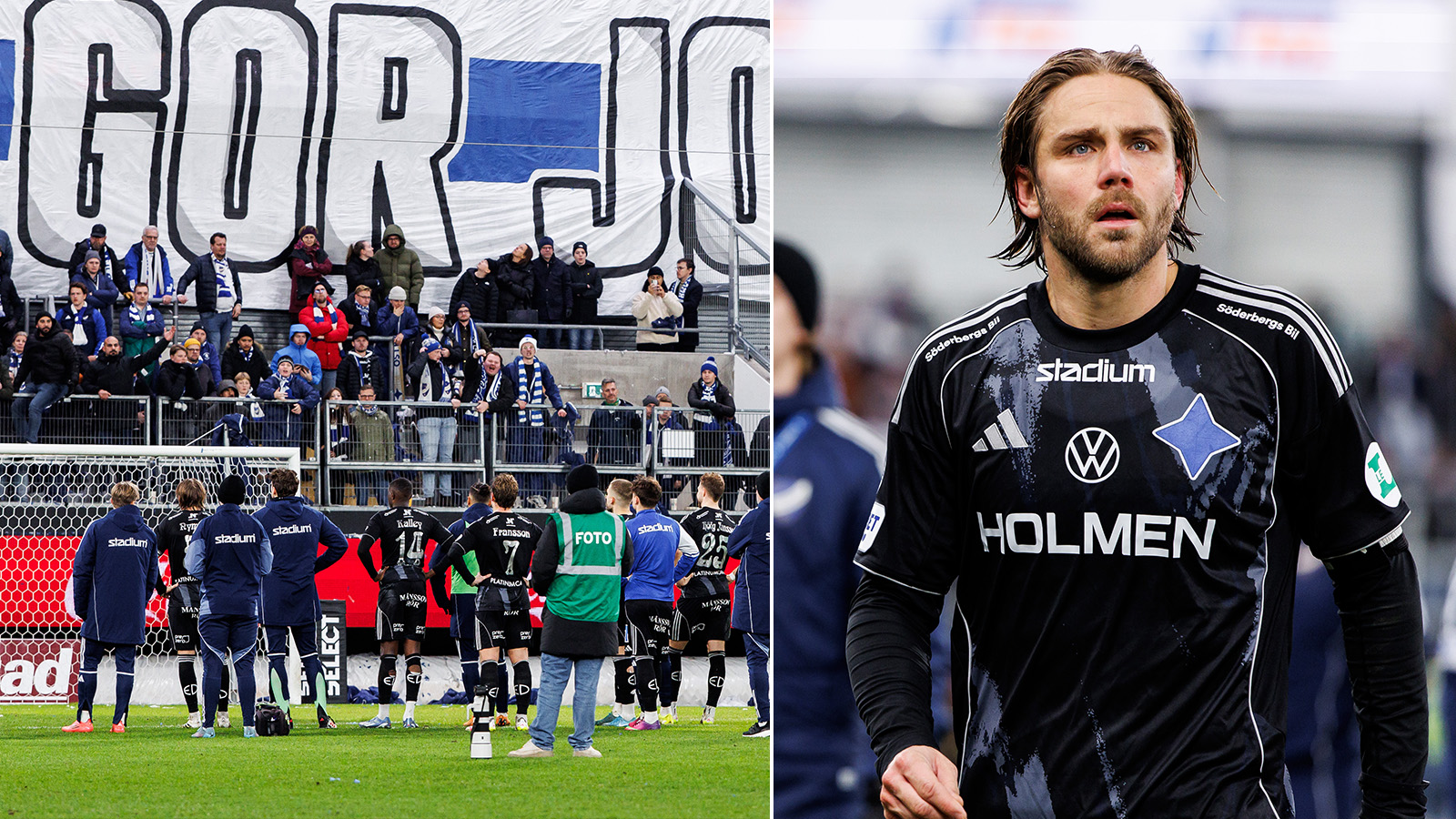 Norrköpings supportrar kastade kläderna: ”Befogat”