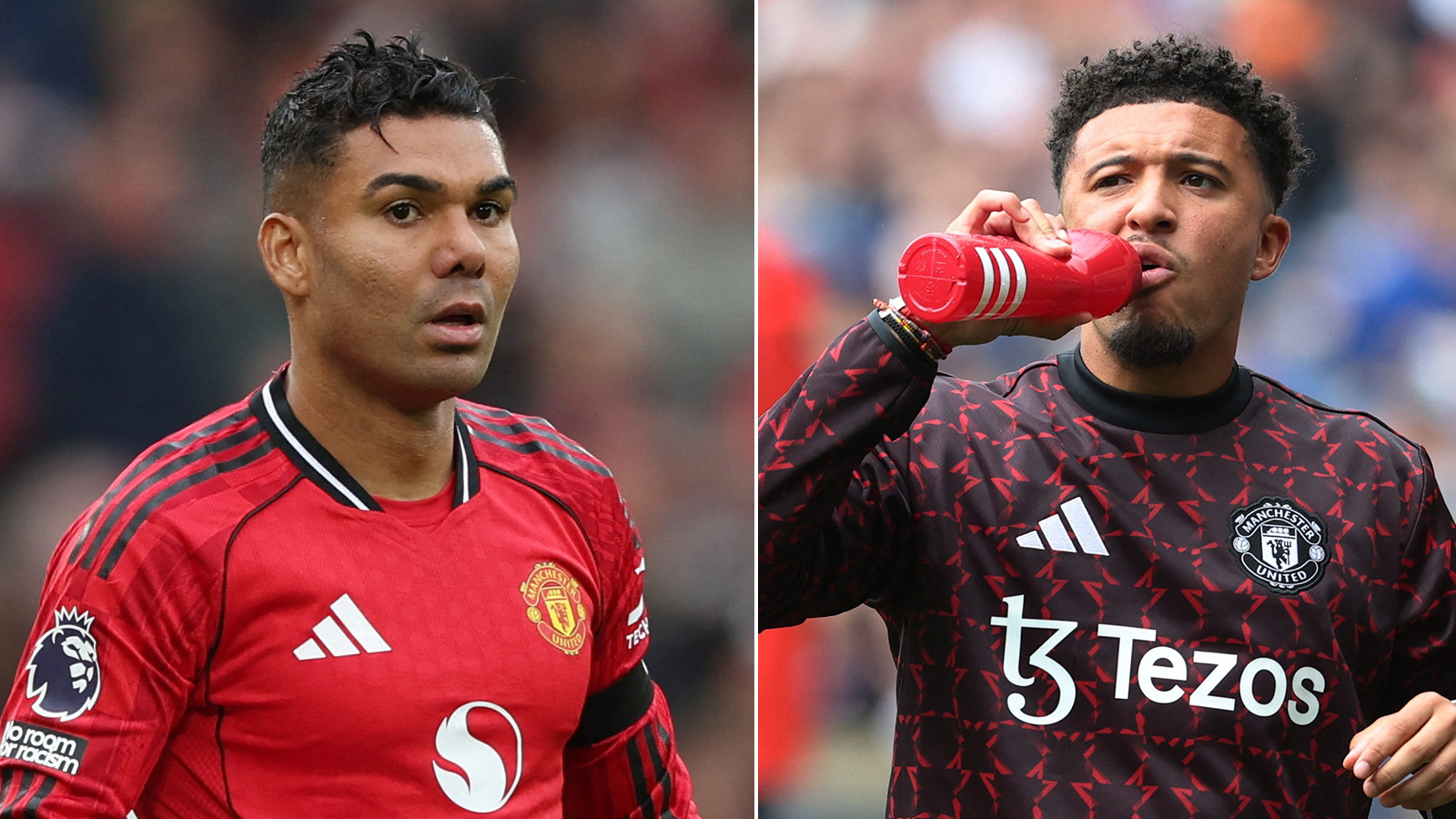Uppgifter: Casemiro och Sancho går mot United-exit