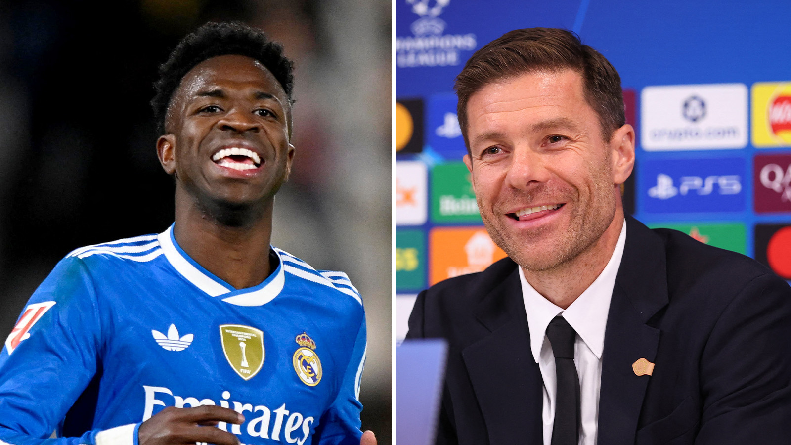 Xabi Alonso: ”Relationen till Vinicius Junior är väldigt bra”