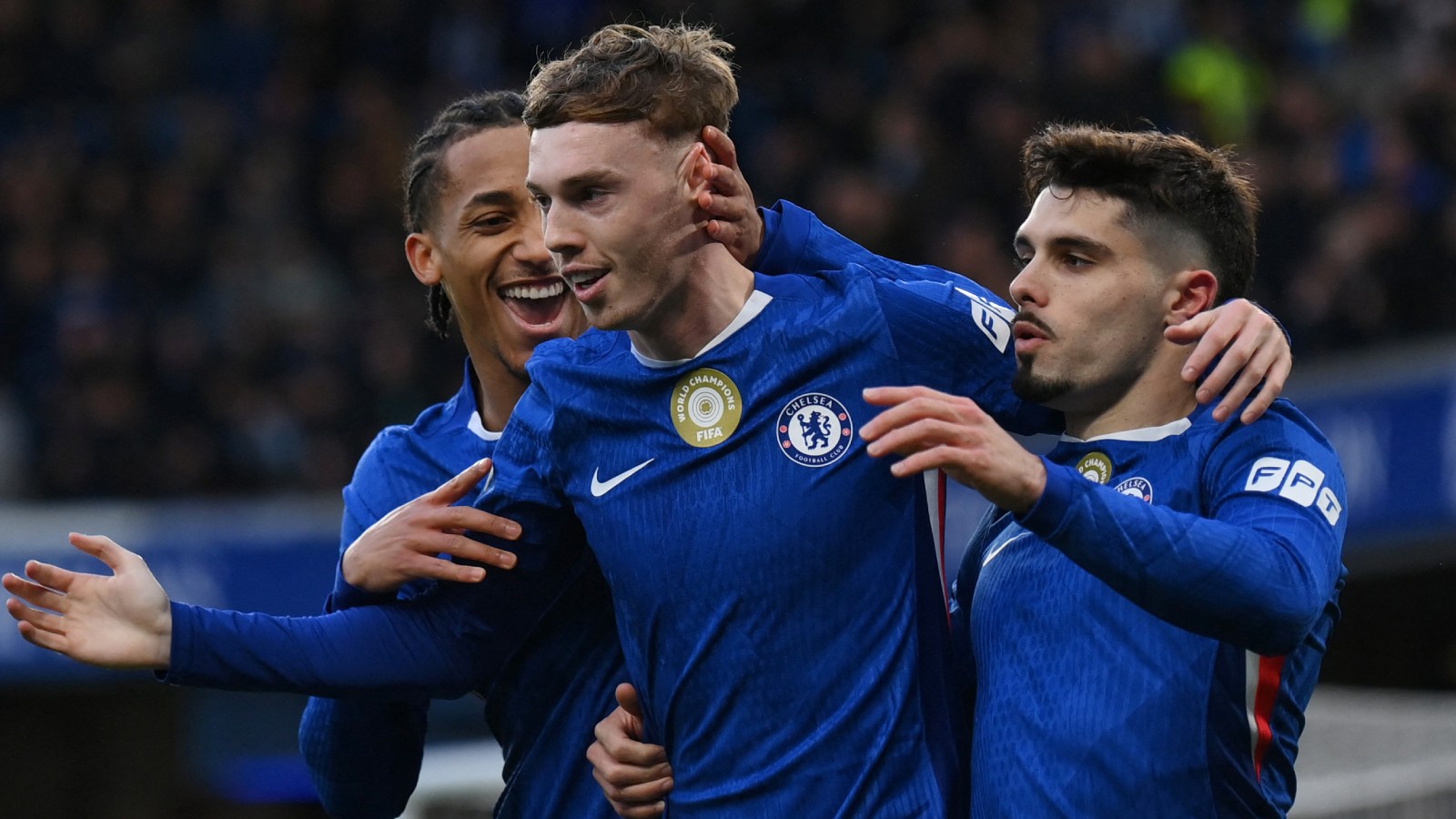 TV: Chelsea slog Everton – Palmer och Gusto målskytt