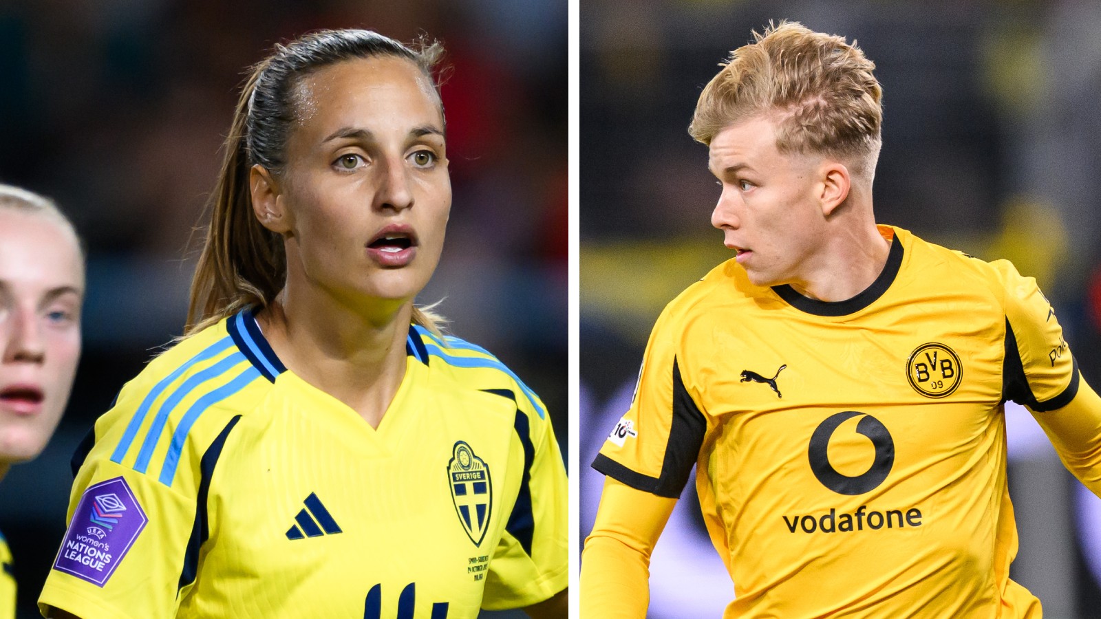 Klart: Nathalie Björn och Daniel Svensson är årets försvarare