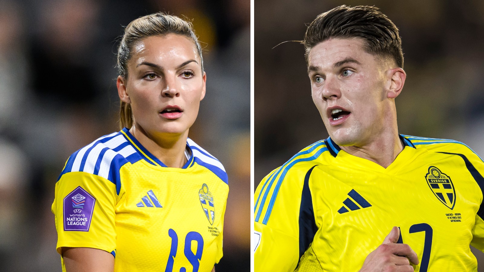 Klart: Johanna Rytting Kaneryd och Viktor Gyökeres är årets anfallare