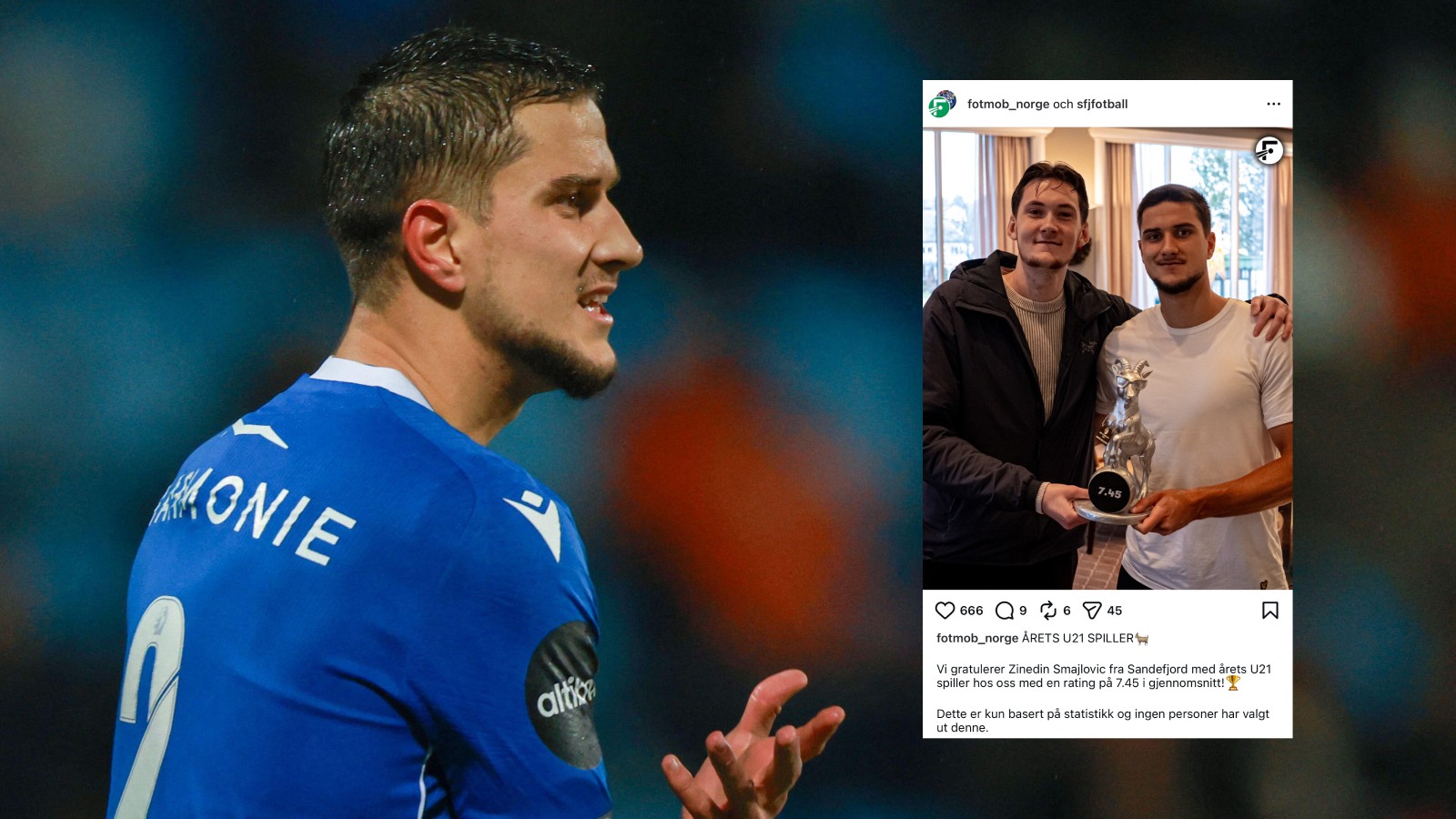 Svenskens succé i Norge – nu prisad för sin säsong