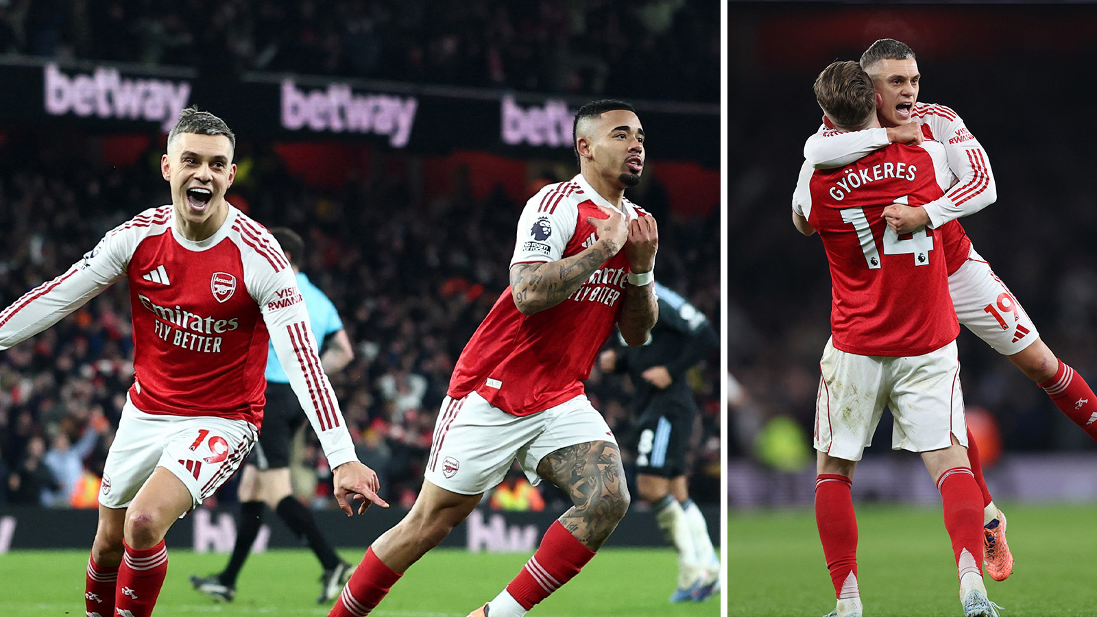 JUST NU: Arsenal kör över Aston Villa