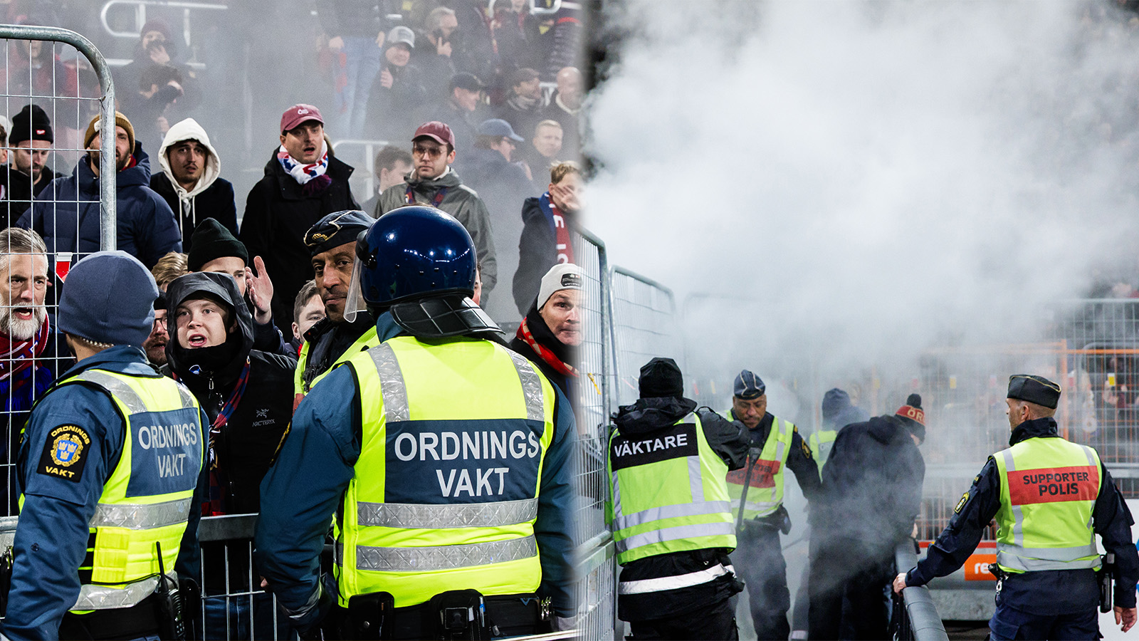 Använde brandsläckare – polisanmälan upprättad