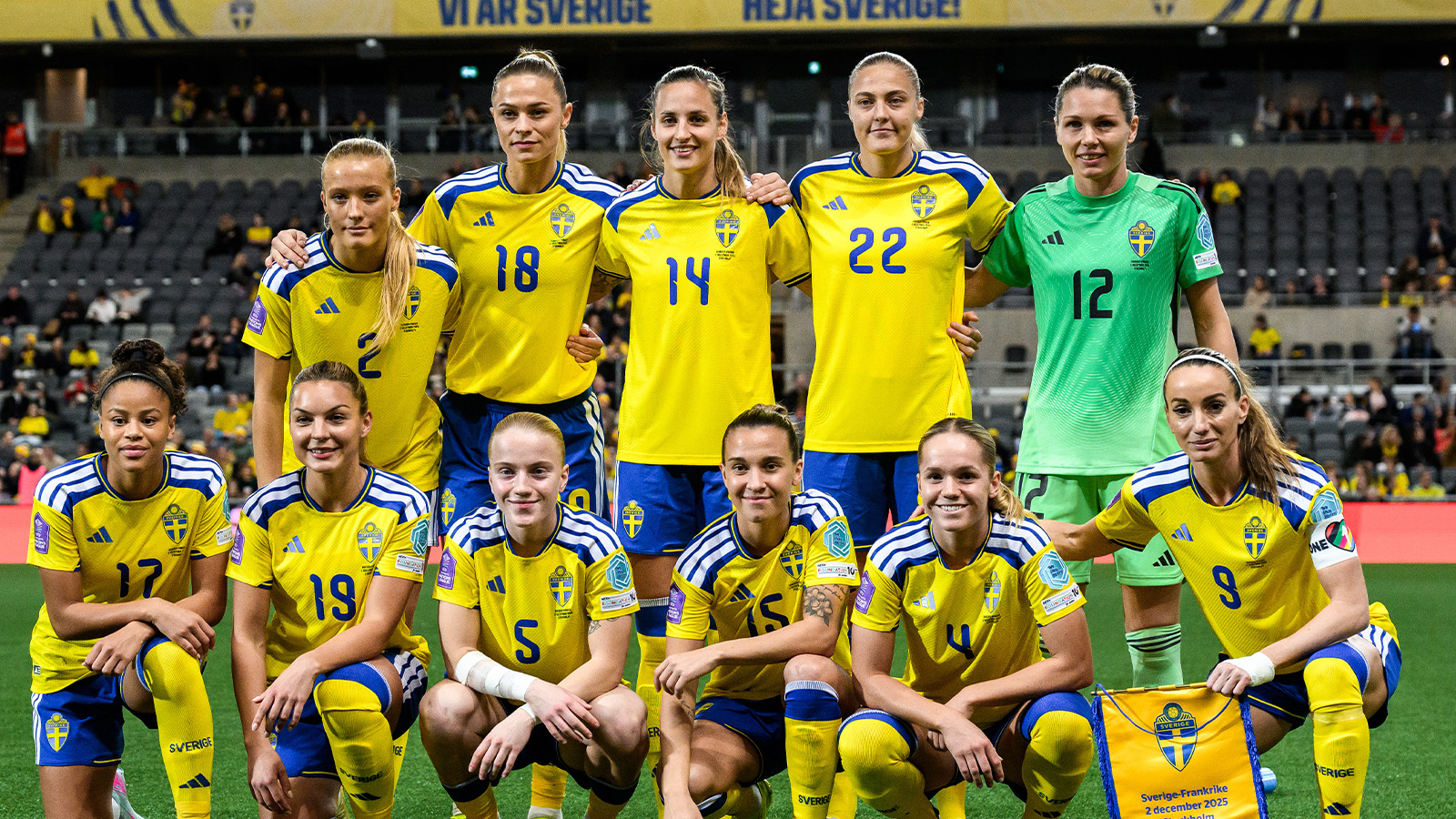 Där spelas Sveriges hemmamatcher i VM-kvalet