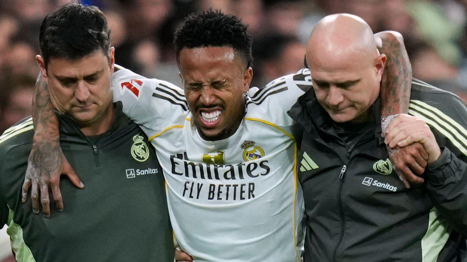 Tungt för Real Madrid – Militão borta 3-4 månader