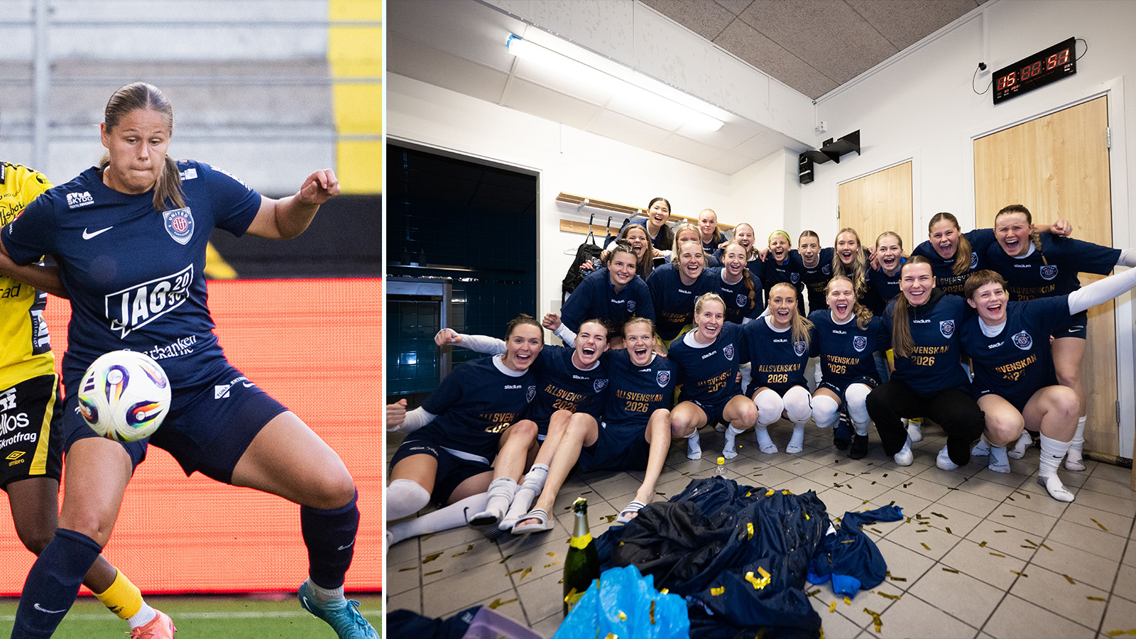 Klart: Emma Bülow lämnar Eskilstuna United