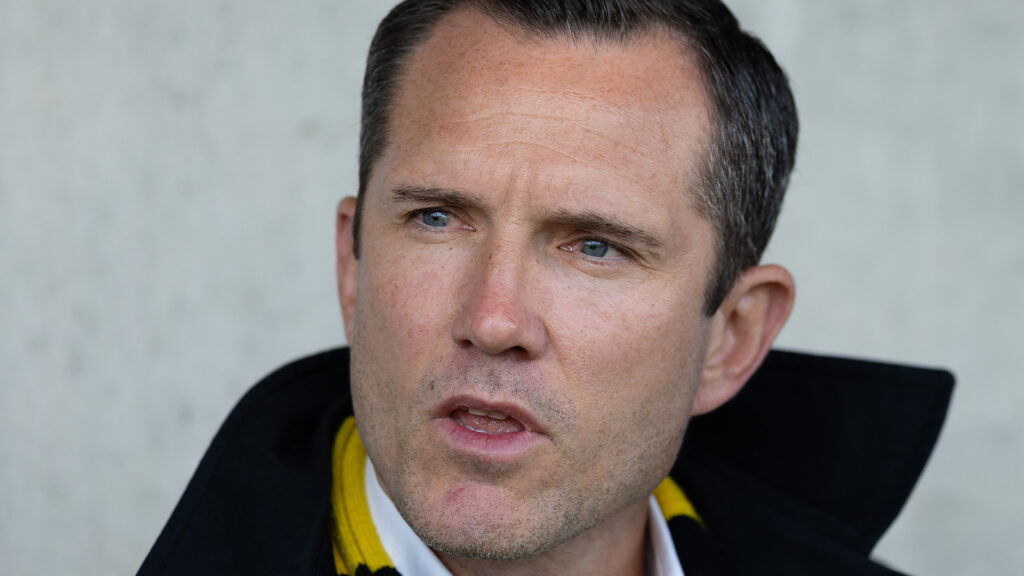 250927 Häckens fotbollschef Martin Ericsson inför fotbollsmatchen i Allsvenskan mellan Häcken och IFK Norrköping den 27 september 2025 i Göteborg.