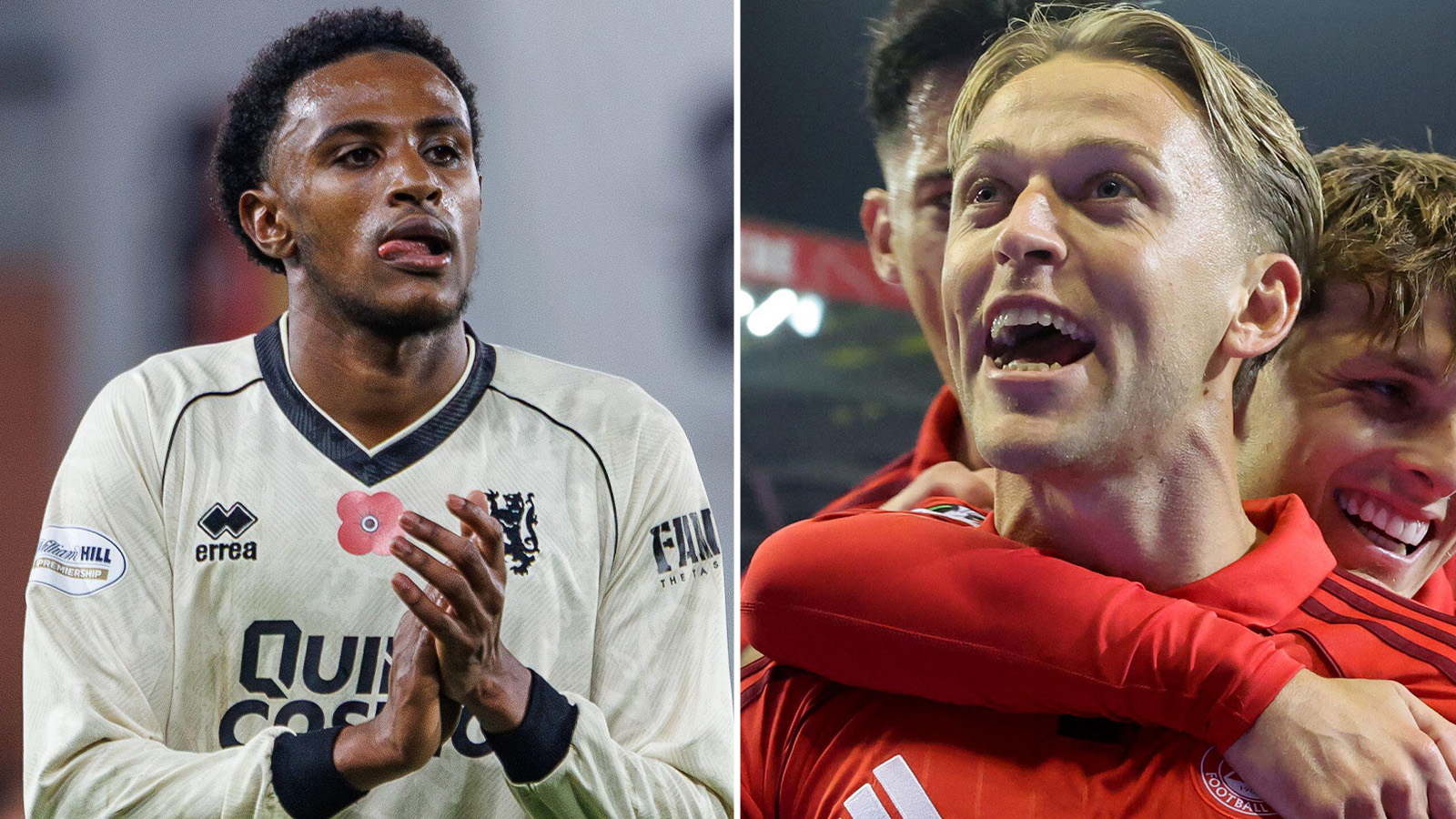 Dubbla svenskmål mellan Aberdeen och Dundee