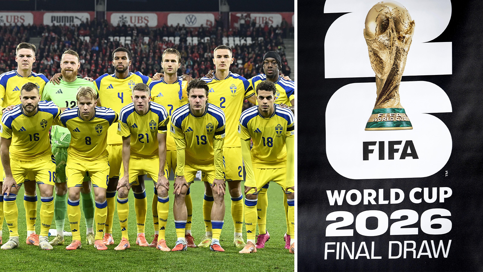 Länderna Sverige kan få i VM-gruppen – allt om lottningen