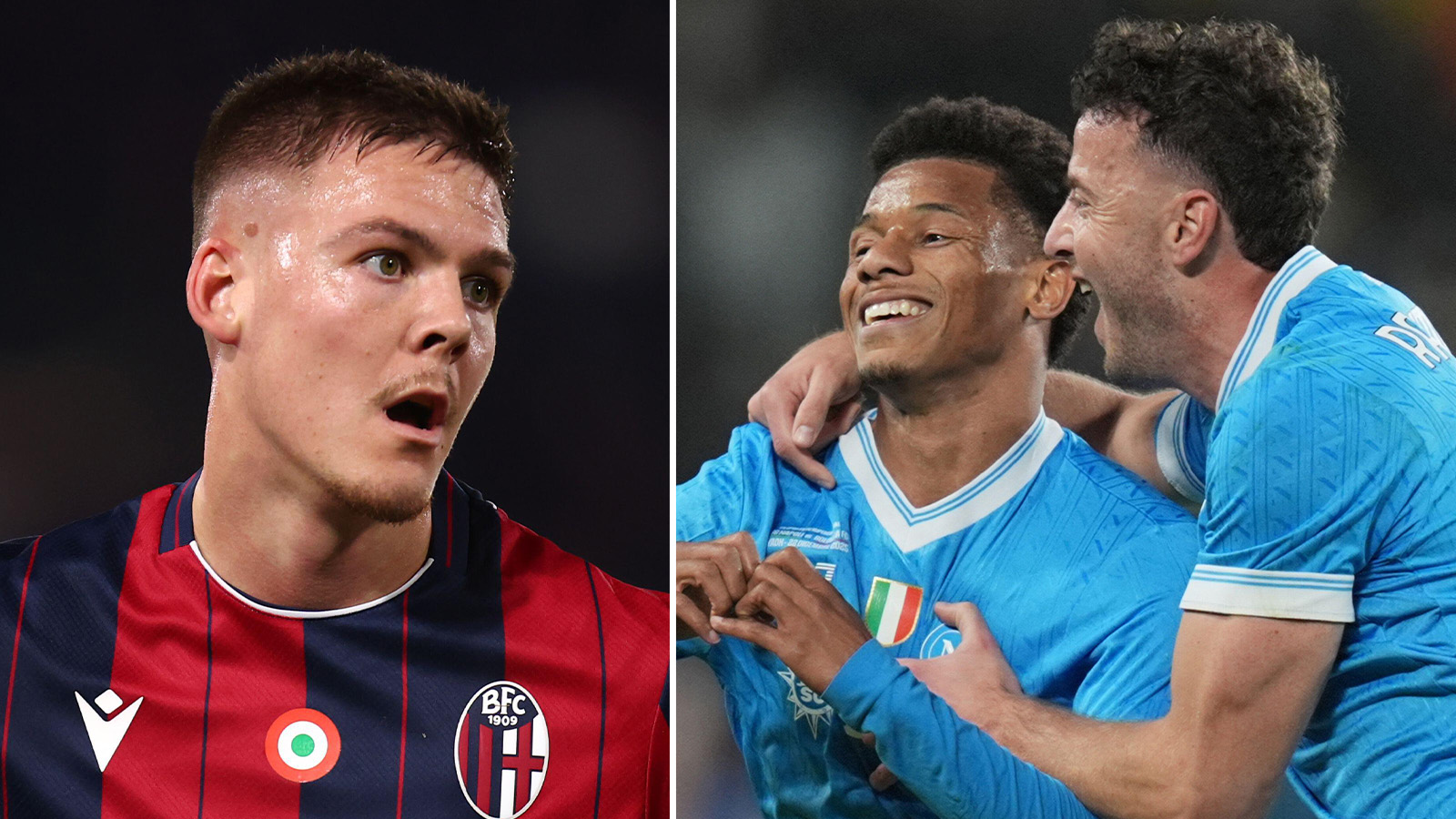 Tungt för Holm – Napoli sänkte Bologna i supercup-finalen