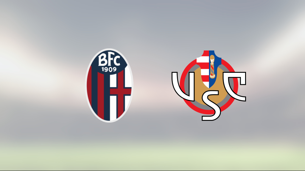 Bologna besegrade till slut – efter nio matcher utan förlust