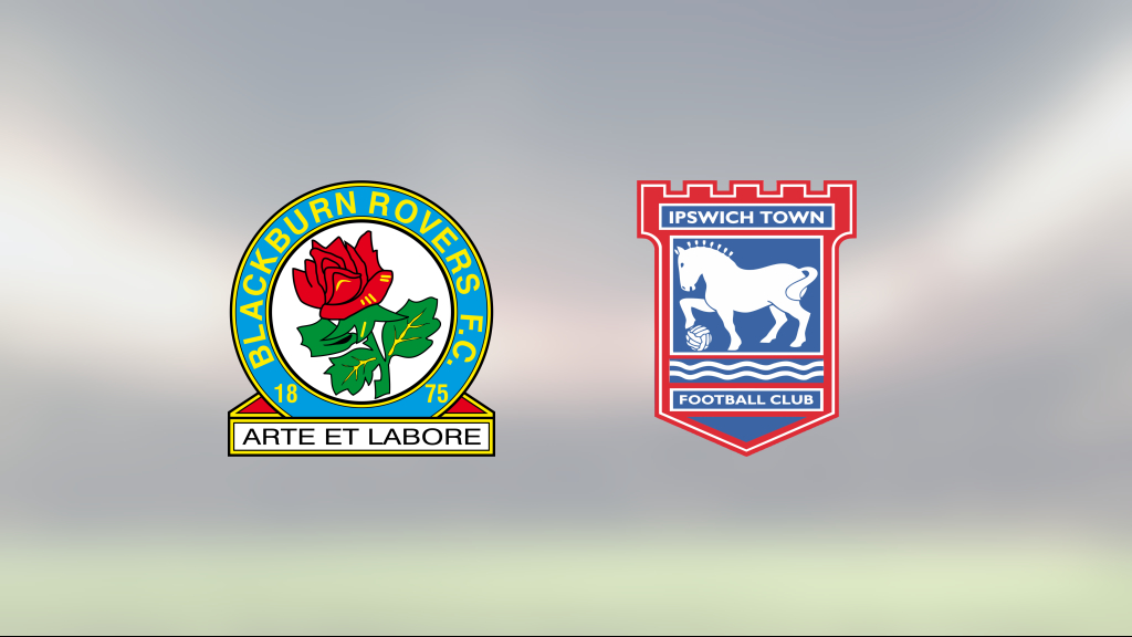 Kryss på övertid för Ipswich mot Blackburn