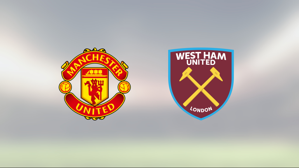 Oavgjort för West Ham mot Manchester United på bortaplan